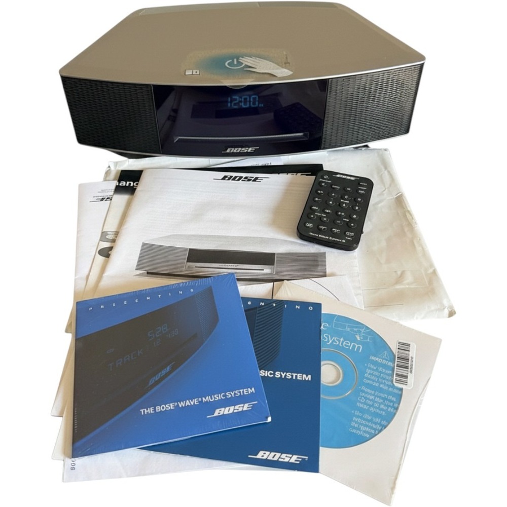 Bose Wave Music System III Silver CD FM AM Radio Remote Manuals